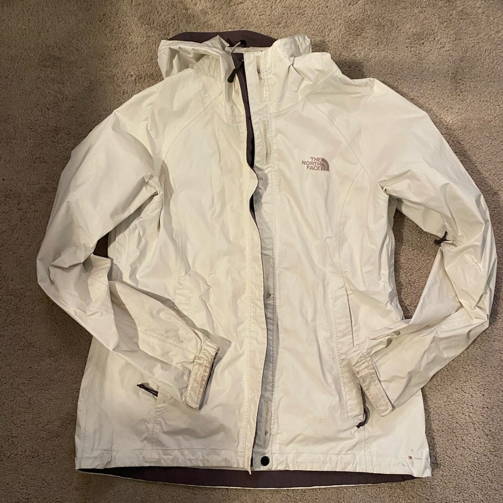 The North Face rain jacket